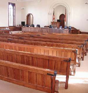 Caswell County Courthouse Courtroom